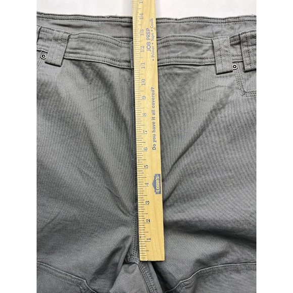 EUC Duluth Trading Men's Stretch Cargo Short with Belt Gray 48 Relaxed Fit - Picture 11 of 13